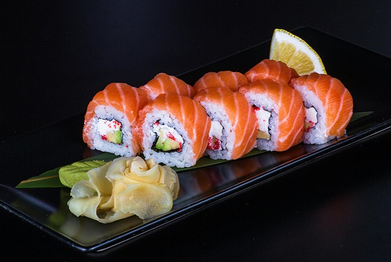 Doble Salmon Roll