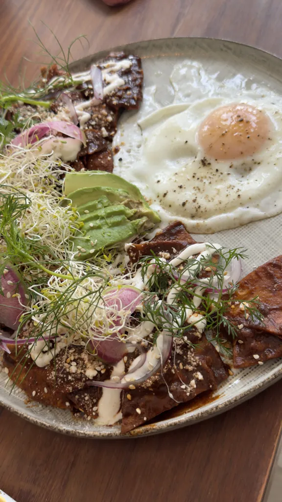 Chilaquiles de Mole Poblano