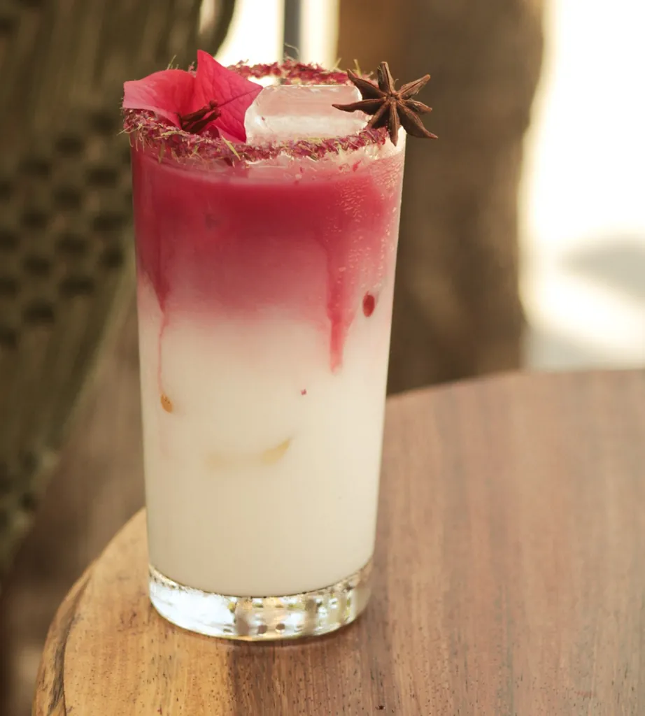Pink Chai Latte