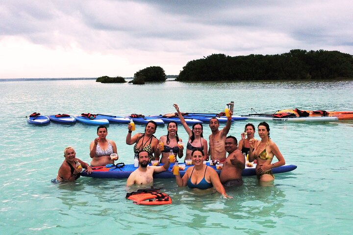 Alba in Paddle con Picnic Flottante