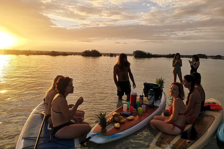 Alba in Paddle con Picnic Flottante