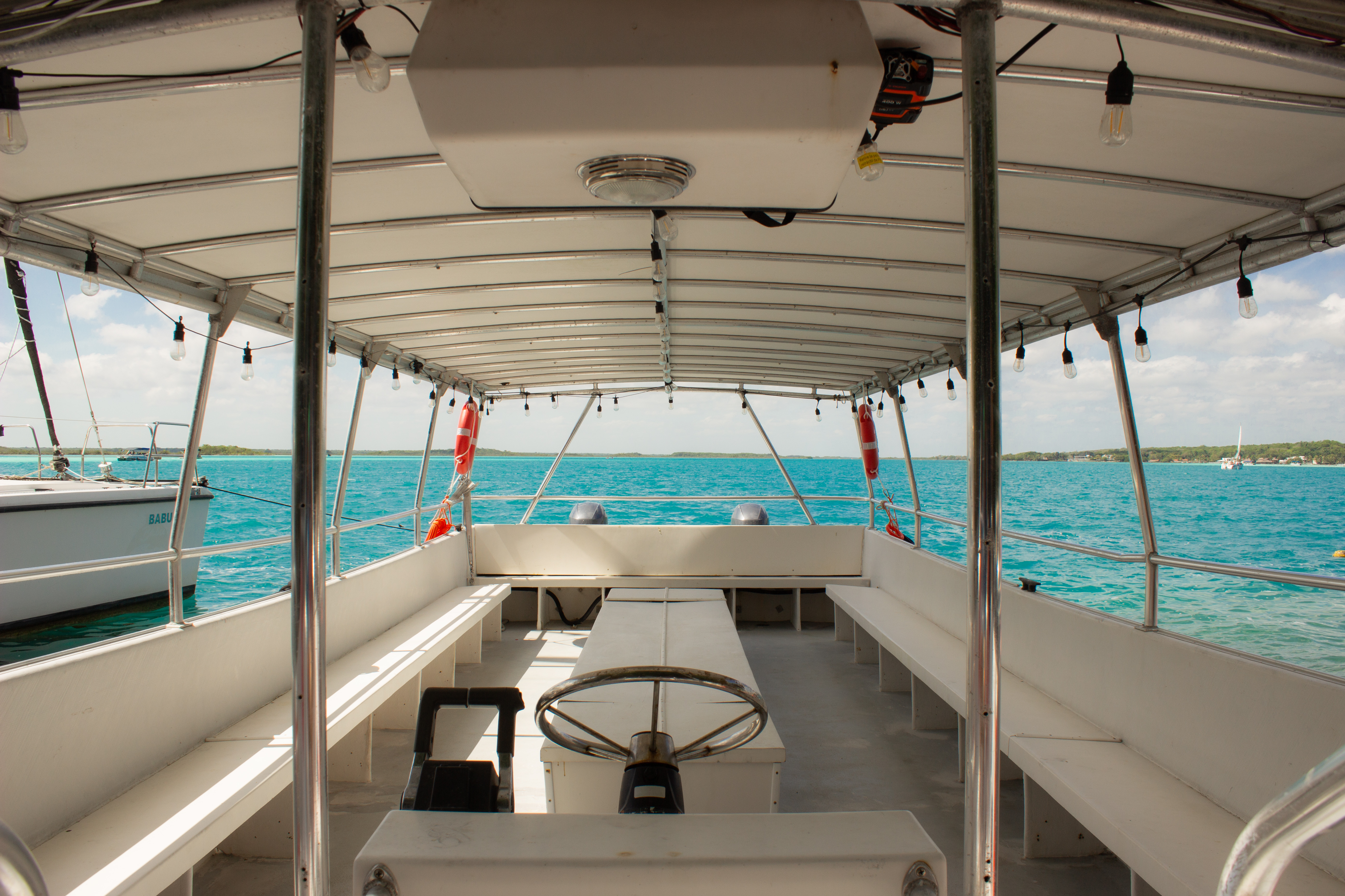 Privé Boot in Bacalar | Groepen en Evenementen