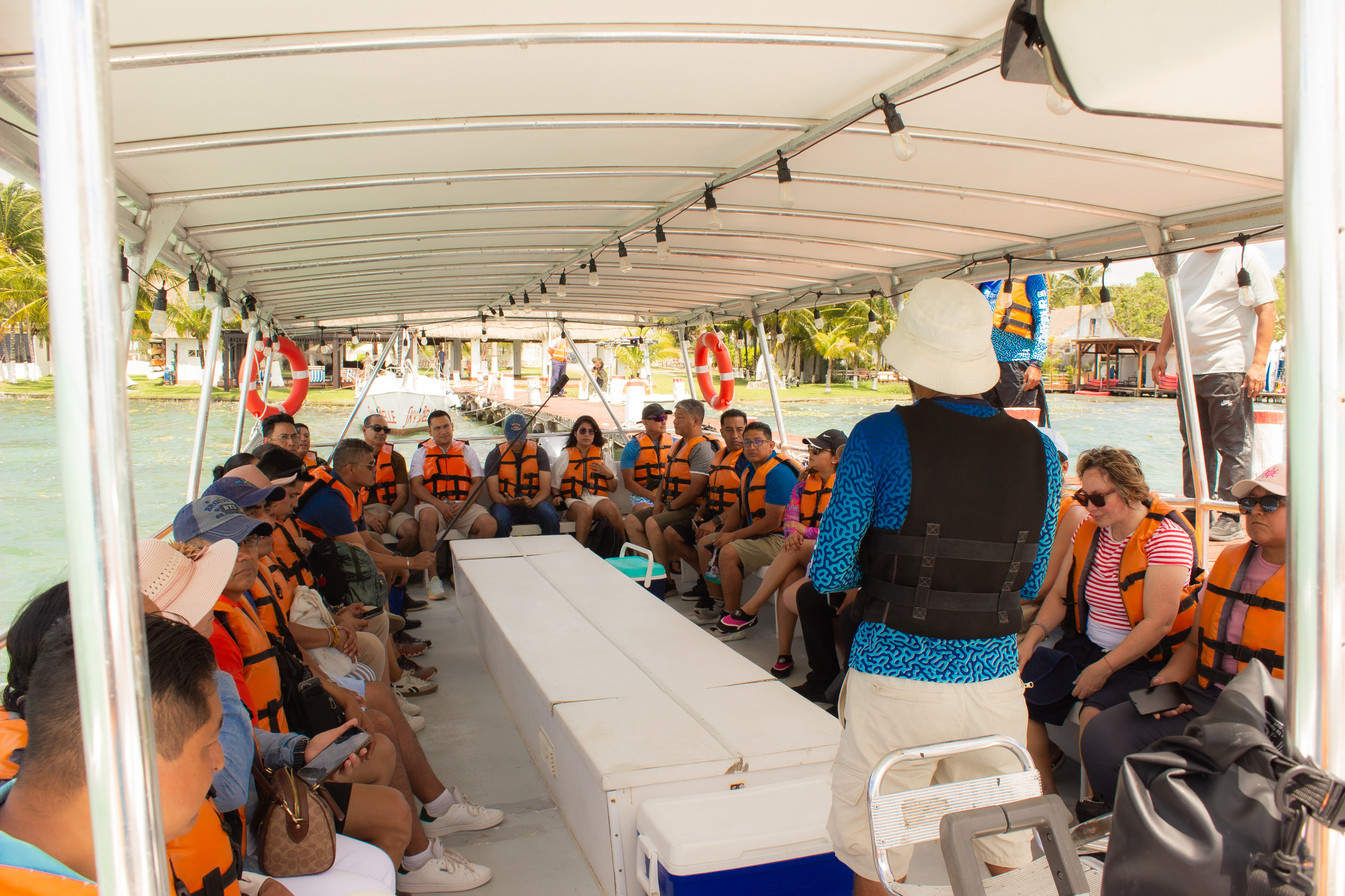 Privé Boot in Bacalar | Groepen en Evenementen