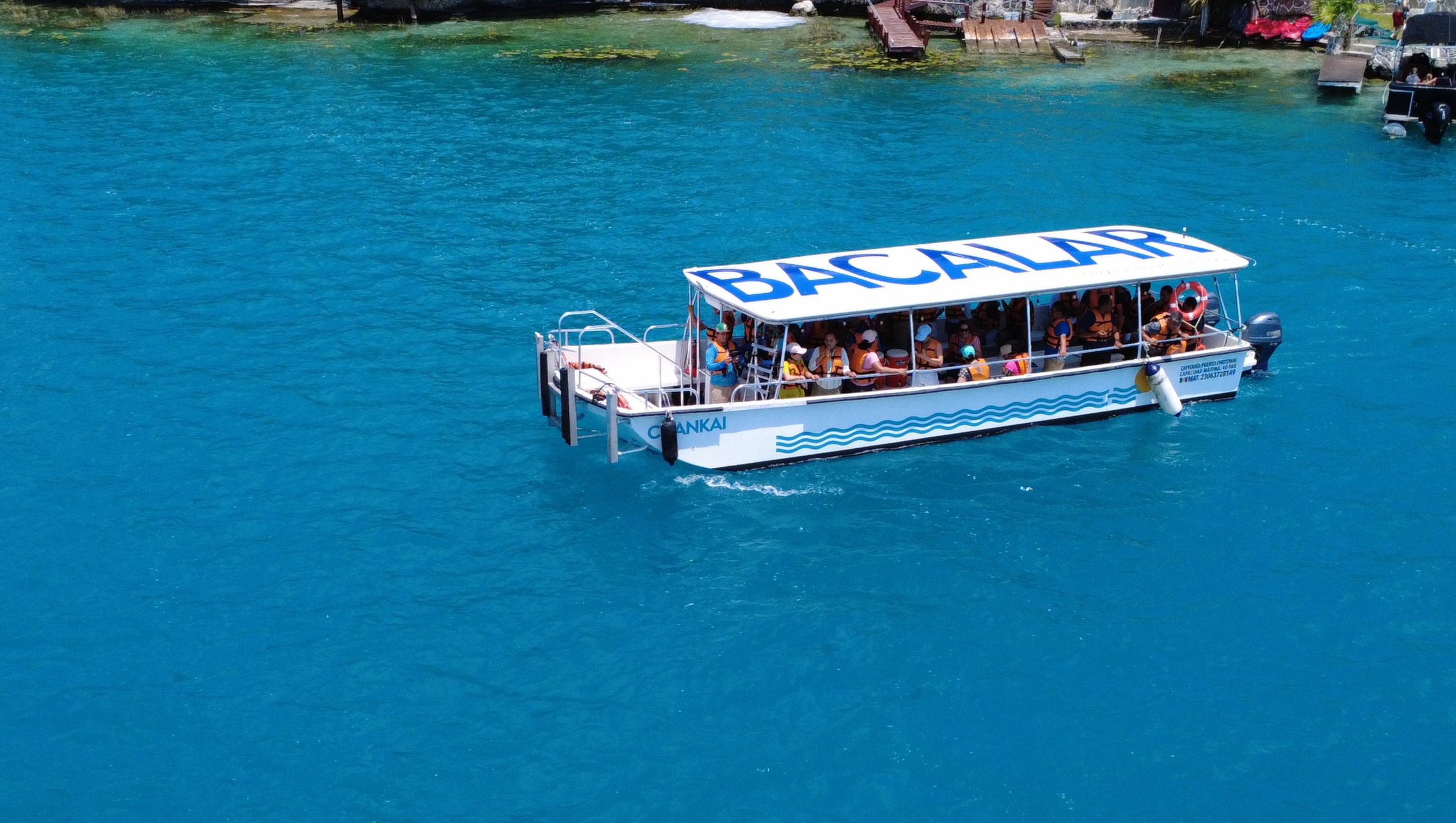 Privé Boot in Bacalar | Groepen en Evenementen