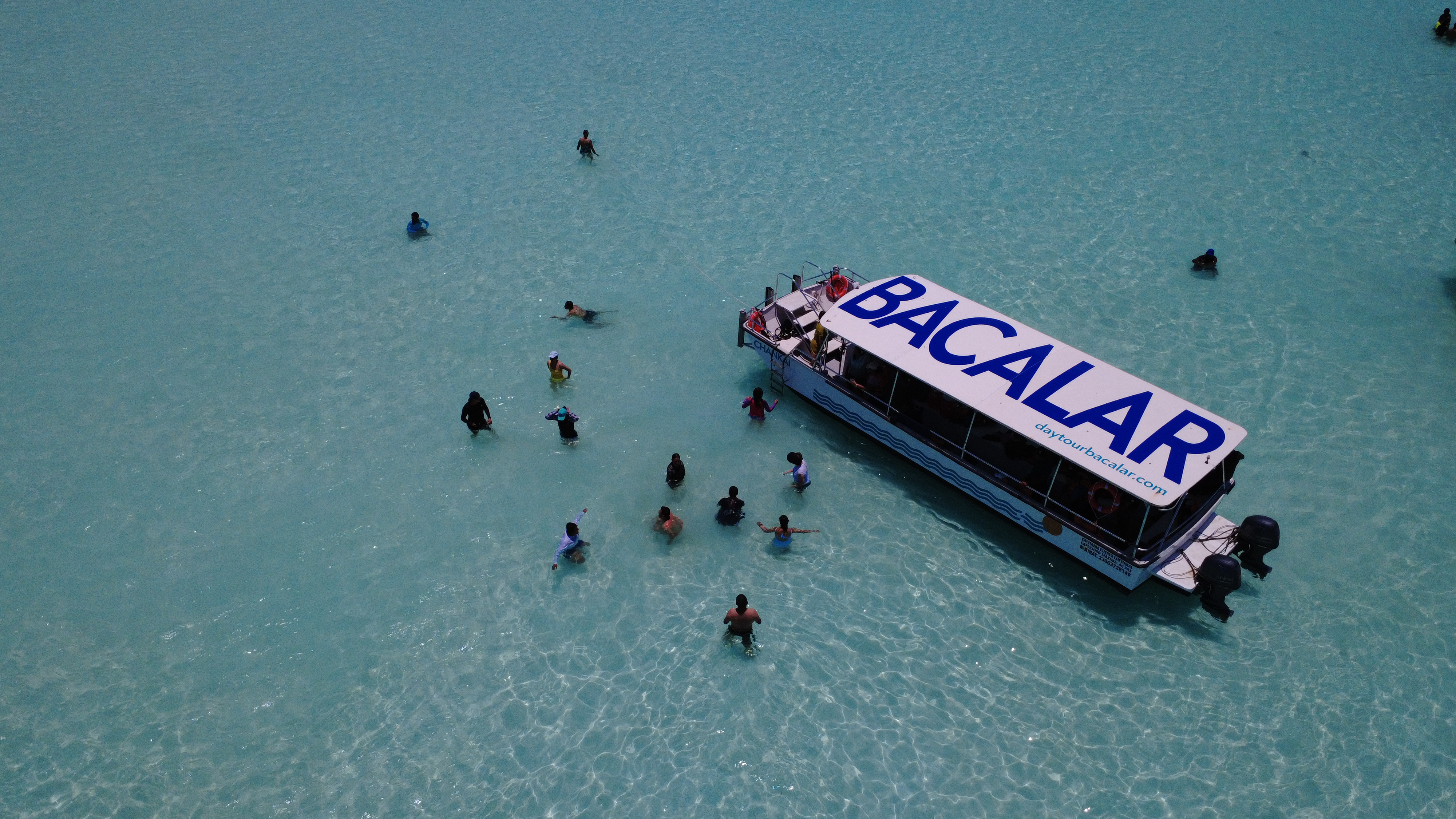 Privé Boot in Bacalar | Groepen en Evenementen