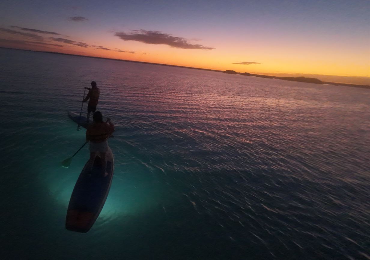 Laguna Lumina - Paddle Luminoso all'Alba