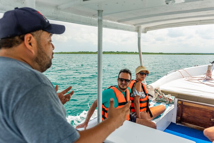 Boottocht in Bacalar en bezoek aan Cenotes