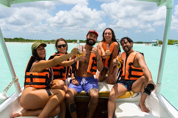 Boottocht in Bacalar en bezoek aan Cenotes