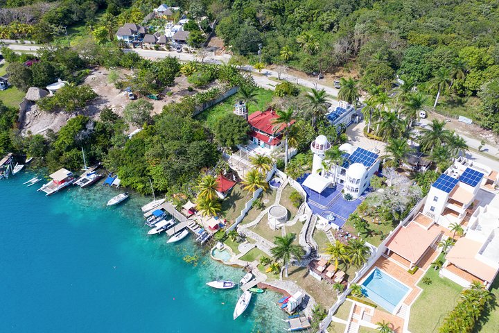 Boottocht in Bacalar en bezoek aan Cenotes