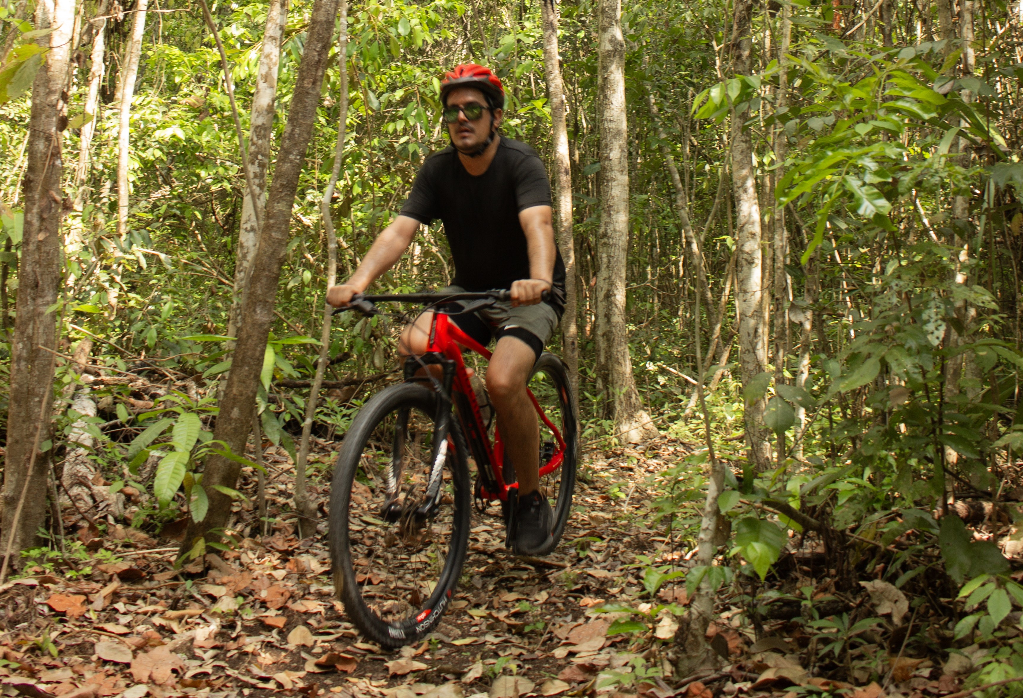 Fietstocht door de Jungle van Bacalar