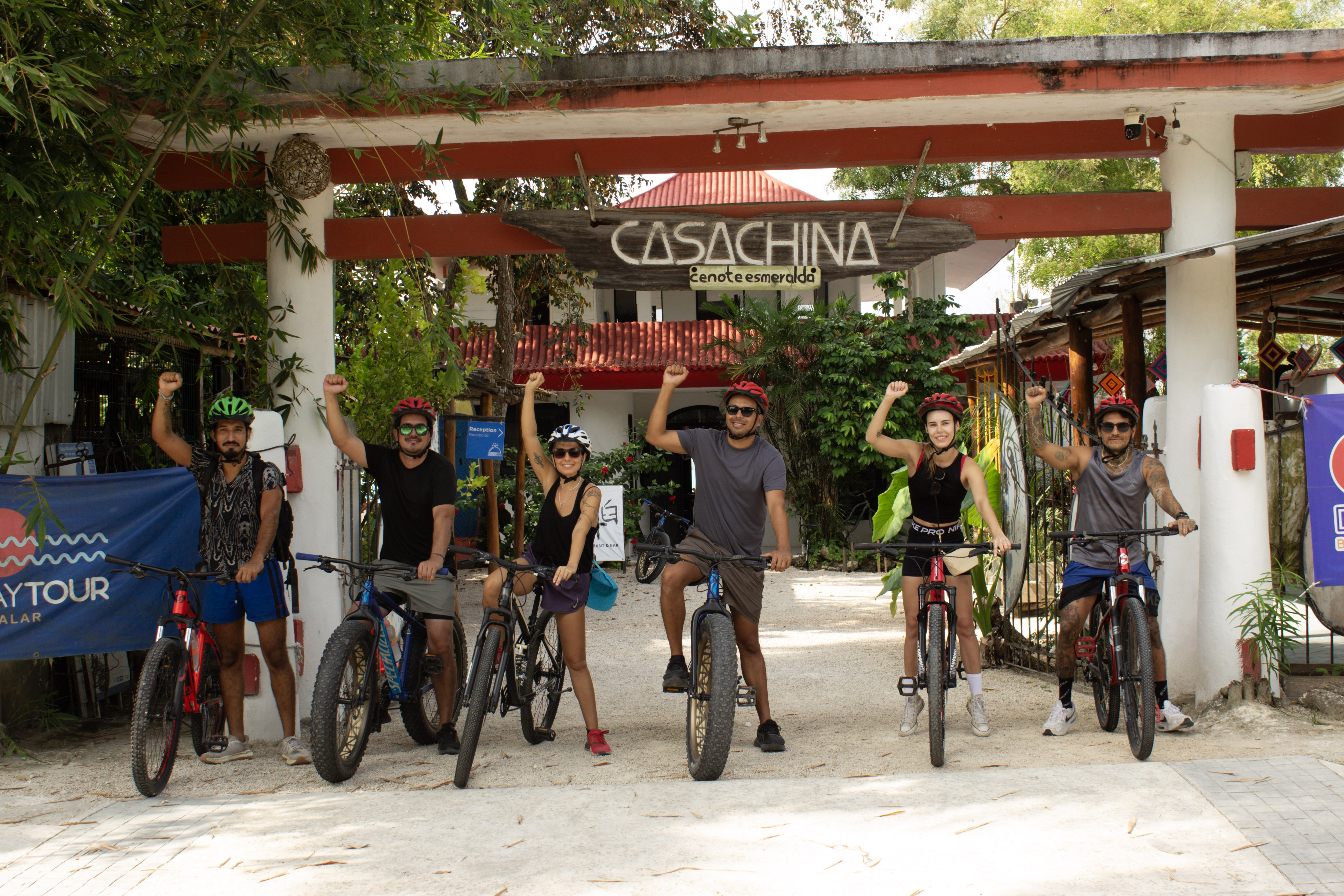 Fietstocht door de Jungle van Bacalar