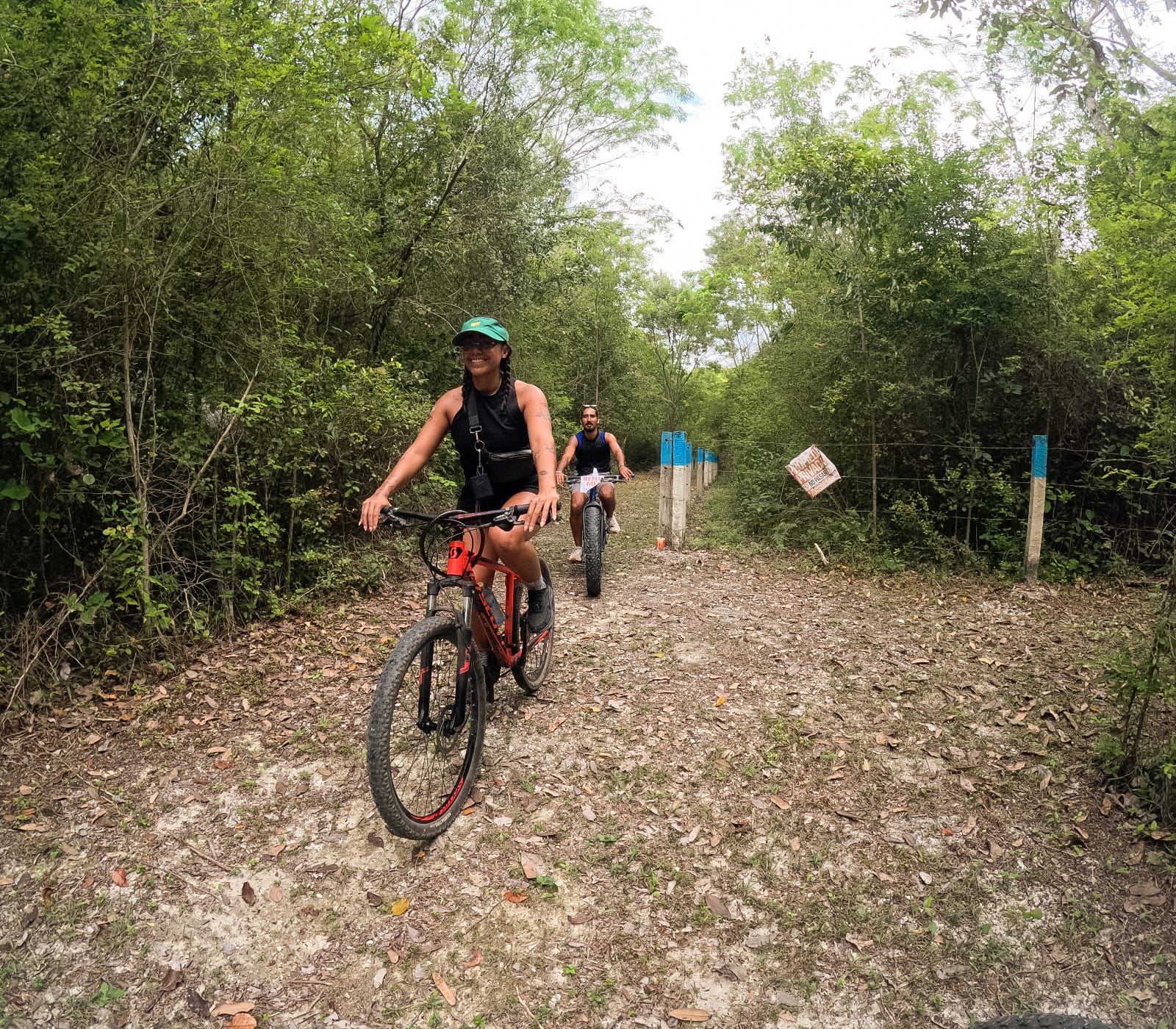 Fietstocht door de Jungle van Bacalar
