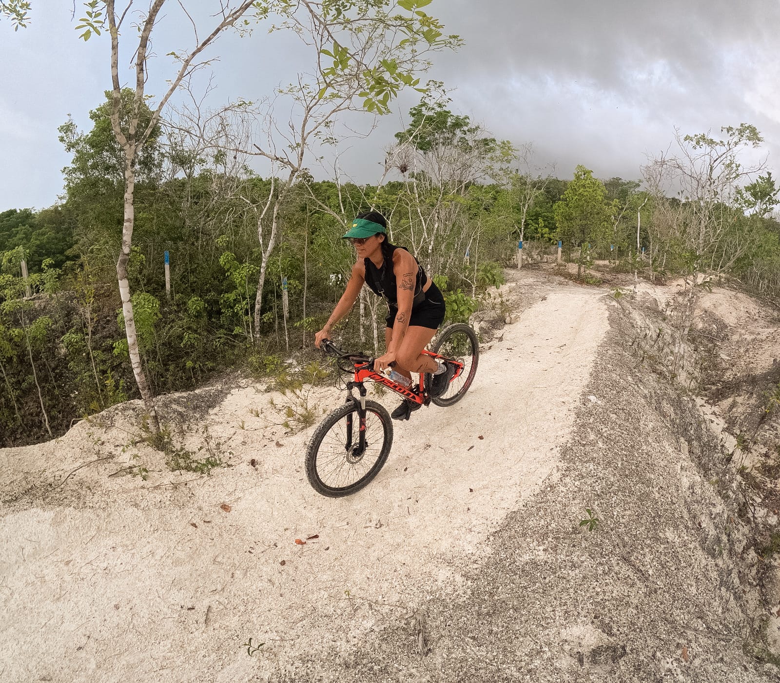Fietstocht door de Jungle van Bacalar