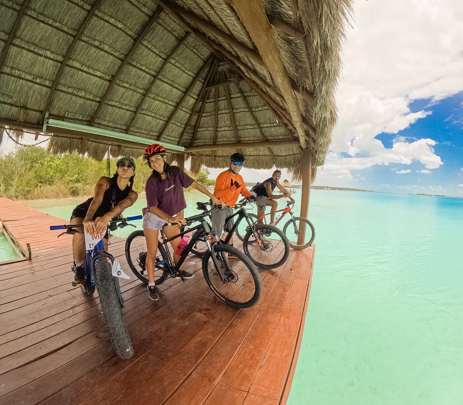 Fietstocht door de Jungle van Bacalar