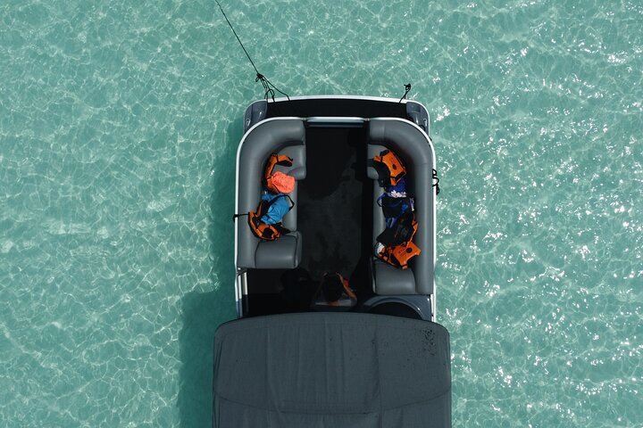 Tour met Ponton op de Lagune van Bacalar + Kajak